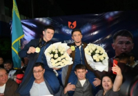 ​ЛИВЕРПУЛЬДЕН ЖЕҢІСПЕН ОРАЛҒАН БОКСШЫЛАРҒА ШЫМКЕНТТЕ ҚҰРМЕТ КӨРСЕТІЛДІ