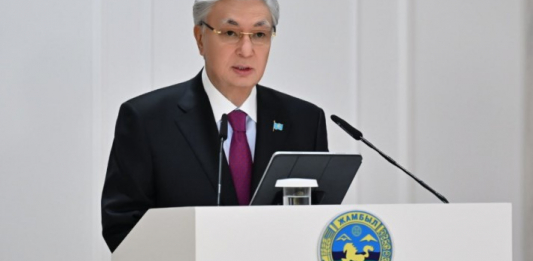 ​Мемлекет басшысы Қасым-Жомарт Тоқаев Жамбыл облысының жұртшылығымен кездесуде сөз сөйледі