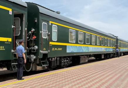 Сианьнан шыққан халықаралық туристік пойыз Алматыға келіп жетті