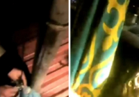 Ақтөбедегі алапат өрттен туды алып шыққан құтқарушылар ерлігімен көзге түсті (видео)