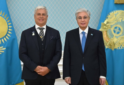 Мемлекет басшысы Халықаралық кинология федерациясының президенті Тамаш Яккельді қабылдады