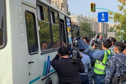 Нұр-Сұлтан мен Алматыдағы рұқсат етілмеген митингіде 57 адам ұсталды 