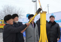 ТҮРКІСТАН: Құтарыс ауылы табиғи газбен қамтылды