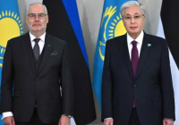 Қазақстан мен Эстония президенттері келіссөз жүргізді