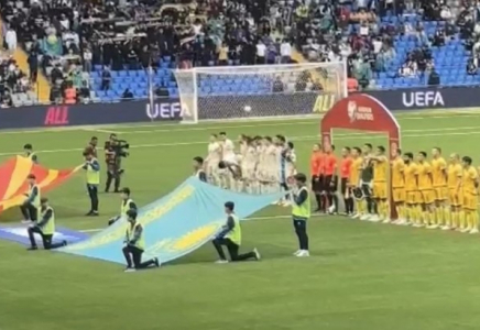 Футболдан әлем чемпионатының іріктеу кезеңінде Қазақстан Солтүстік Македониямен тең ойнады