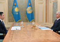 Мемлекет басшысы «Астана» халықаралық қаржы орталығының басқарушысы Ренат Бектұровты қабылдады