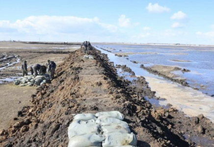 Ақмола облысындағы ауылды су басты: бір адам жоғалып кетті