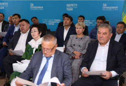 ТҮРКІСТАН: Тоқаевты қолдайтын 500-ден астам белсенді тұлға коалиция штабына қосылды