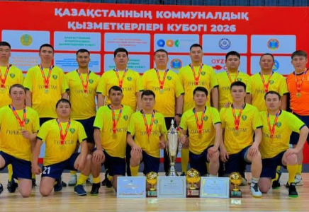 Түркістан облысының командасы республикалық турнирде жеңіске жетті
