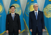 Президент Гонконг Арнаулы әкімшілік ауданы Әкімшілігінің Басшысы Джон Лимен кездесу өткізді