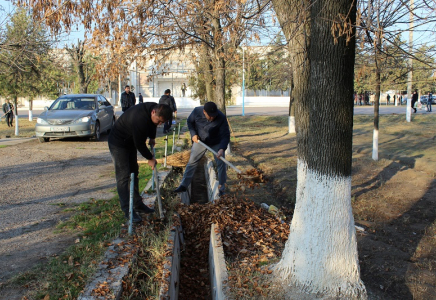 Мақтаарал ауданы 90 жылдық мерейтойға дайындықты  сенбіліктен бастады 