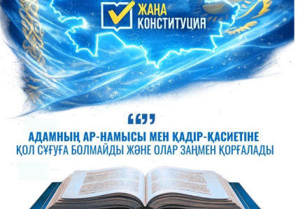 ​Адамның ар-намысы мен қадір -қасиеті - конституциялық қорғауда 