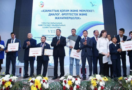 Түркістан облысында Әлеуметтік идеялар мен  жобалар жәрмеңкесі өтті