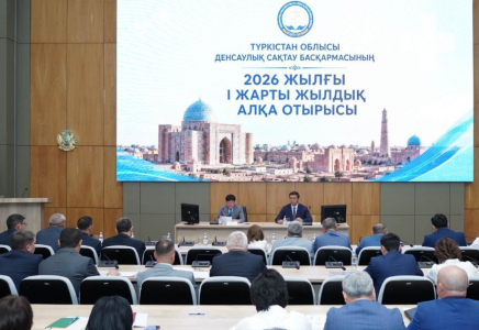 Түркістан облысында 25 медициналық нысан салынып жатыр