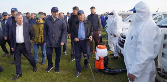  Түркістан облысында шегірткеге қарсы күрес күшейді