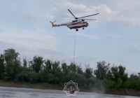 Батыс Қазақстандағы орман өртін сөндіруге екі тікұшақ жұмылдырылды