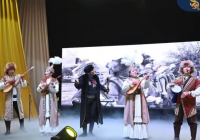 Созақ ауданында Бәйдібектік өнерпаздар өнер көрсетті