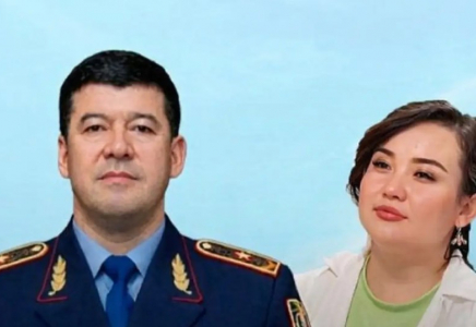 Маңғыстау облысының бас полицейі мен астаналық акушер ұшақта Тәжікістан азаматының өміріне араша түскен