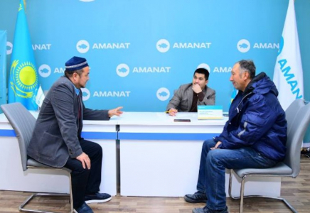 ​«AMANAT» ПАРТИЯСЫ: депутаттан көмек сұраған тұрғындардың мәселесі жерде қалмайды