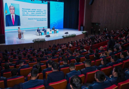 ТҮРКІСТАН: Жас мемлекеттік қызметшілер форумында адалдық пен отаншылдық дәріптелді