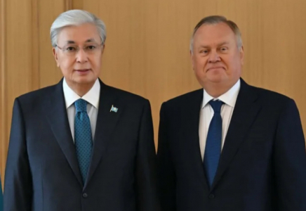 ​Президент ВТБ банкінің басқарма төрағасын қабылдады