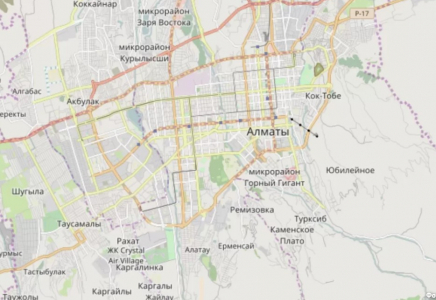 Алматыдан 54 шақырым жерде жер сілкінді