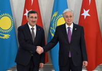 Мемлекет басшысы Түркия Республикасының Вице-президенті Джевдет Йылмазбен кездесті