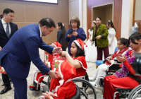 Түркістанда «Шексіз әлем» атты жаңа жылдық мерекелік іс-шара өтті