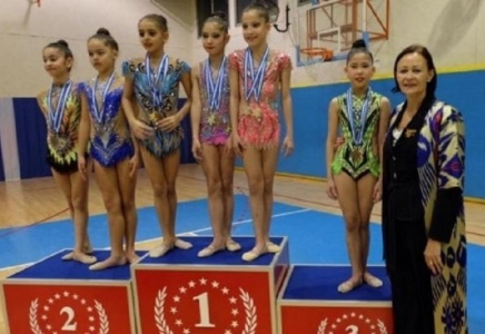Маңғыстаулық гимнасшылар Израильдегі халықаралық турнирде 8 медаль иеленді 