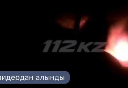 Сәтбаев қаласында асфальт зауытында өрт болды