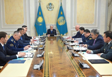 Президент төрағалығымен Қауіпсіздік Кеңесінің отырысы өтті