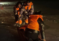 Қапшағай су қоймасында көлік мұз астына түсіп кетті