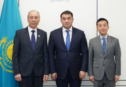 Нұралхан Көшеров «Altyn Bank» АҚ басқарма төрағасымен кездесті