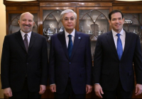 Президент АҚШ Мемлекеттік хатшысы Марк Рубиомен және Дональд Трамп Әкімшілігінің басқа да өкілдерімен кездесті