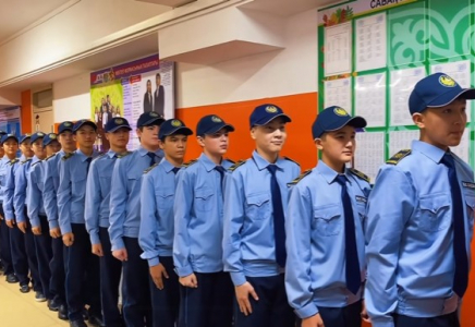 ​Класс «Жас сақшы» имени Нурсейта Жайнакова открыли в Шымкенте