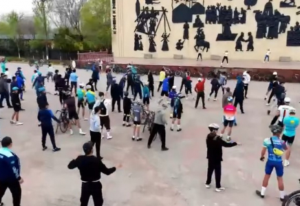 ​ШЫМКЕНТТЕ ВЕЛОМАУСЫМ РЕСМИ ТҮРДЕ БАСТАЛДЫ