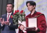 Димаш Құдайберген отандық университеттің құрметті профессоры атанды