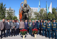 ​Түркістанда «Құтқарушылар аллеясы» ашылды