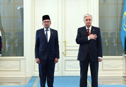 Ақордада Малайзия Премьер-министрін қарсы алды