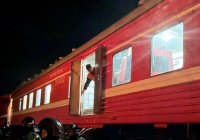 Петропавлда өртті сөндіруге пойыз тартылды