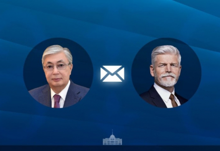 Қасым-Жомарт Тоқаев Петр Павелді Чех Республикасының Тәуелсіздік күнімен құттықтады