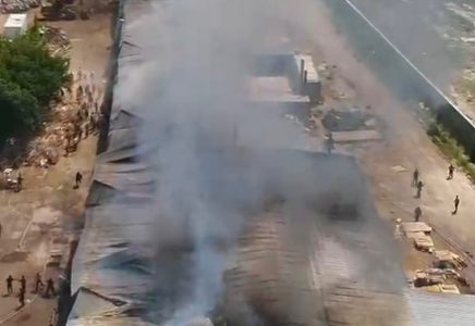 ТҮРКІСТАН: Сауранда жиһаз цехы өртенді