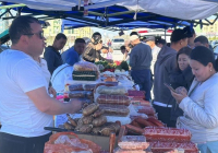 Түркістан қаласында азық-түлік жәрмеңкесі жалғасып жатыр