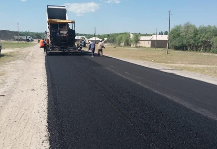 ТҮРКІСТАН: Төлебиде ішкі жолдарды жөндеу жұмыстары басталды