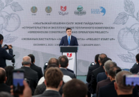 ​В ШЫМКЕНТЕ НАЧАЛОСЬ СТРОИТЕЛЬСТВО КРУПНОГО ТЕПЛИЧНОГО КОМПЛЕКСА