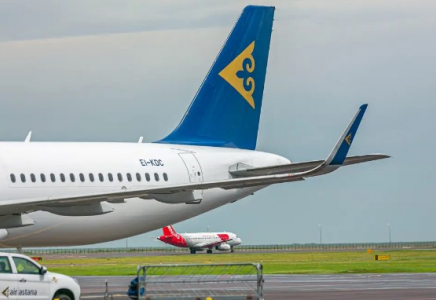 Air Astana ұшақтарымен ересектердің қарауынсыз ұшатын балалар ақы төлейді