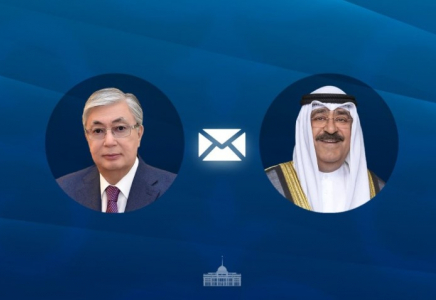 Мемлекет басшысы Кувейт Әміріне құттықтау жеделхатын жолдады  