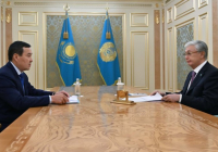 Тоаев Жоғары аудиторлық палатаның төрағасы Әлихан Смайыловты қабылдады