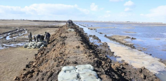 Ақмола облысындағы ауылды су басты: бір адам жоғалып кетті
