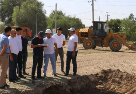 ТҮРКІСТАН: Түлкібаста мәдениет үйінің құрылысы басталды 
